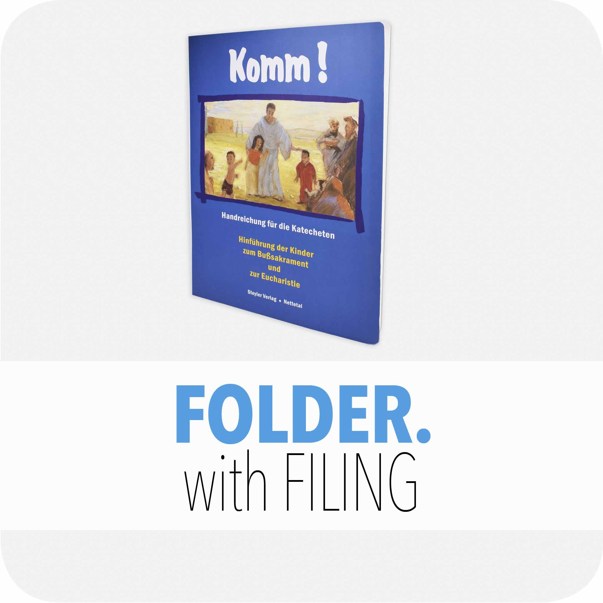 Folder with filing