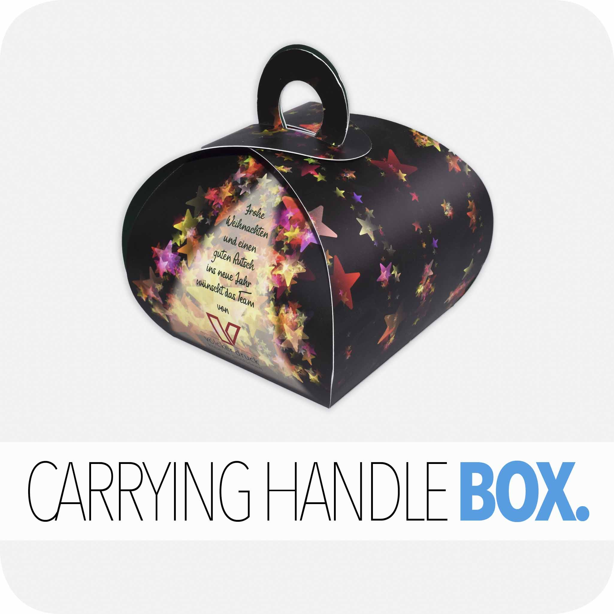 Carrying handle box