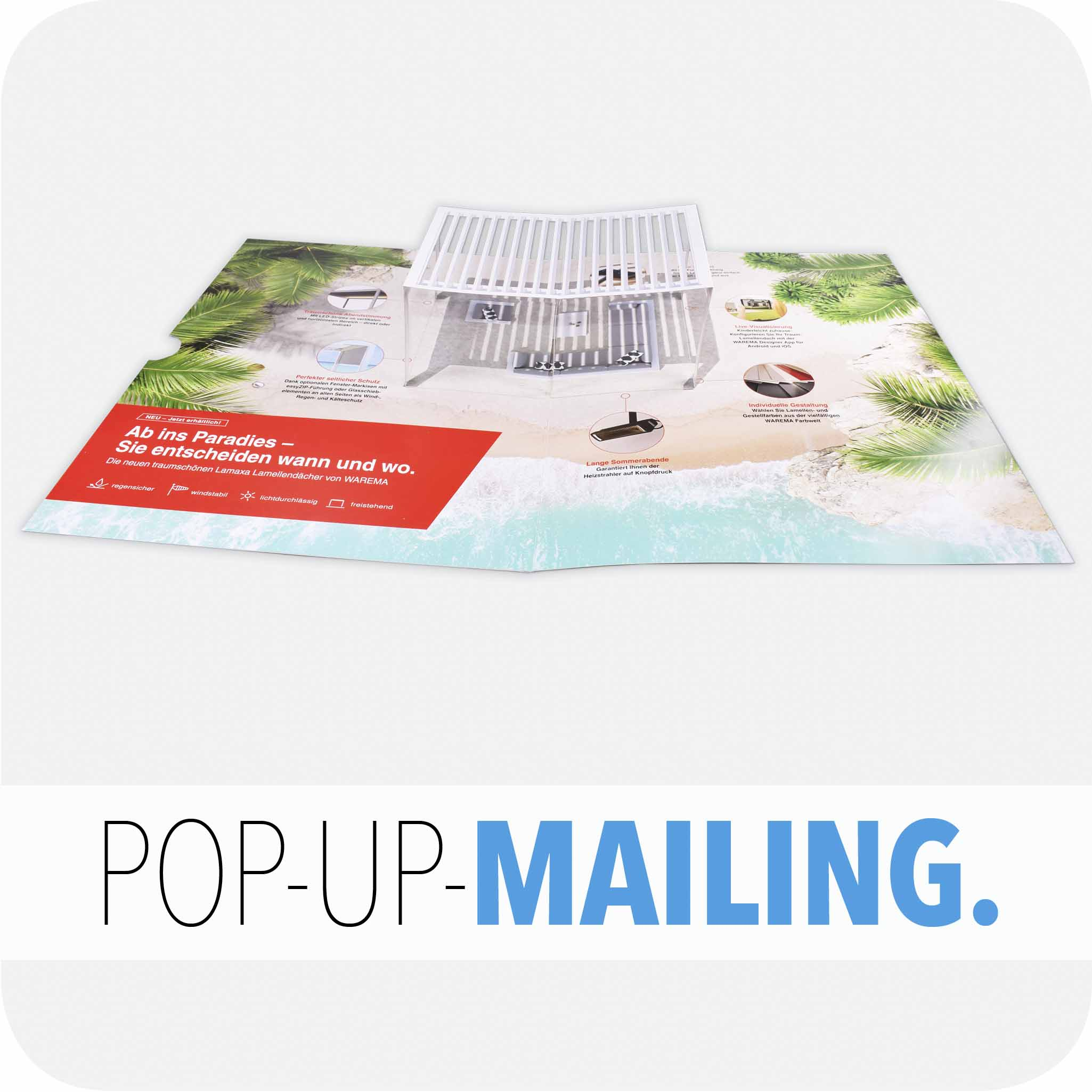 Pop-up mailing