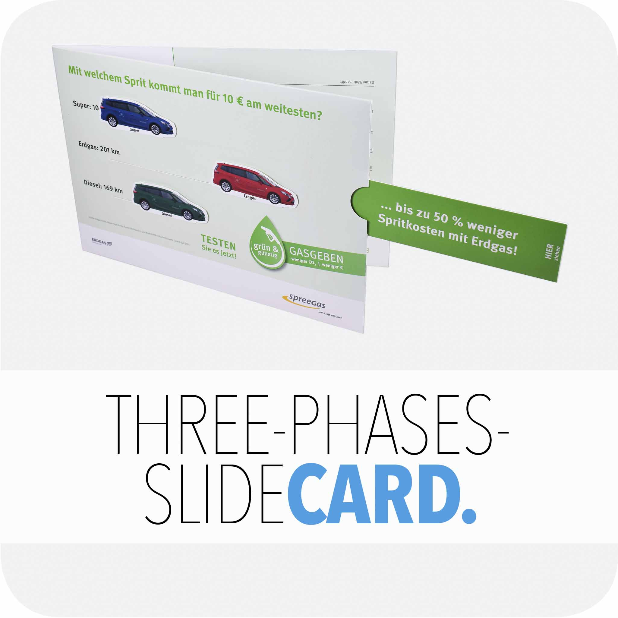 Three phases slidecard